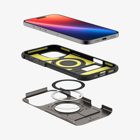 כיסוי Spigen לאייפון 16 מסדרה Slim Armor (MagFit)